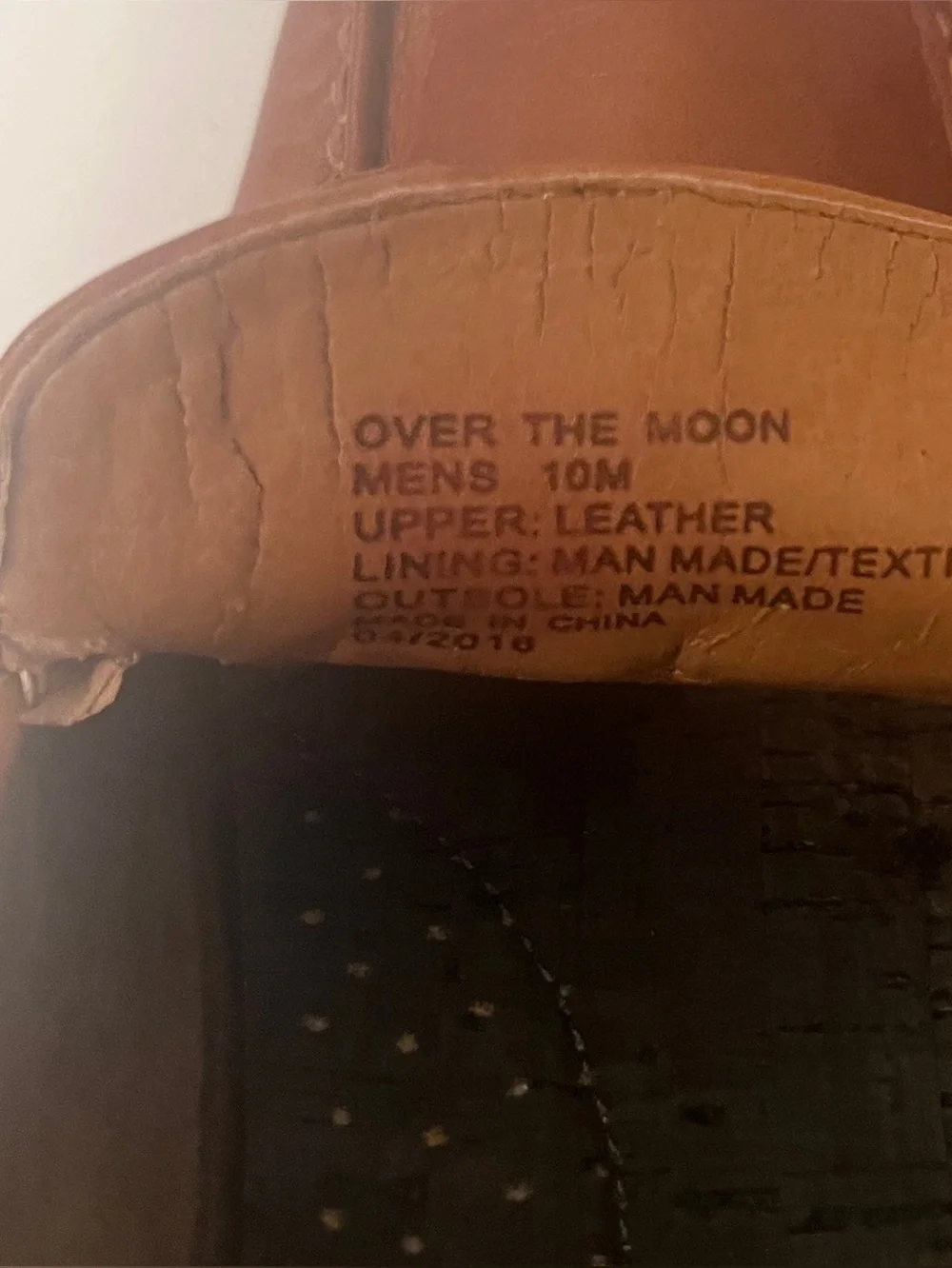 Kenneth Cole “Over the Moon” Leather Driving Loafers Slip on Shoes Men’s Size 10